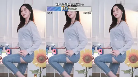AfreecaTV主播彩婉BJ채화2021年2月25日直播视频舞蹈剪辑200215